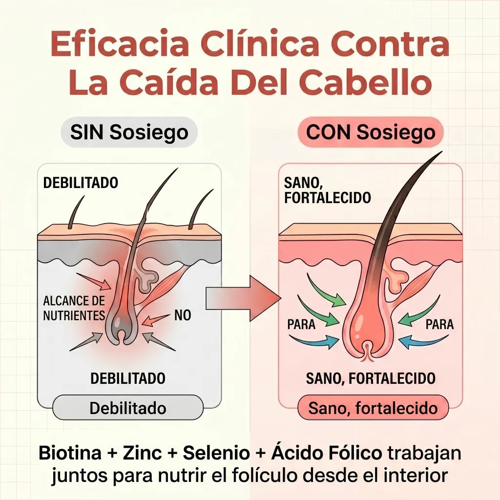 Ciencia detrás de Gominolas de Biotina · Cabello, Piel y Uñas