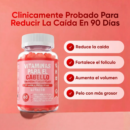 Gominolas de Biotina · Cabello, Piel y Uñas