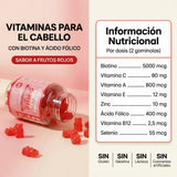 Gominolas de Biotina · Cabello, Piel y Uñas 5